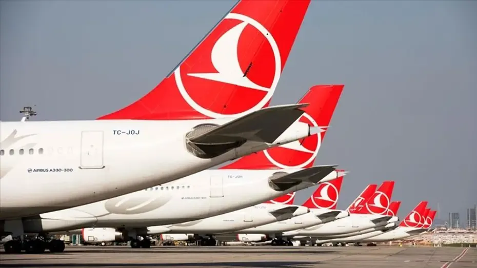 THY 8 ayda 60,7 milyon yolcu taşıdı