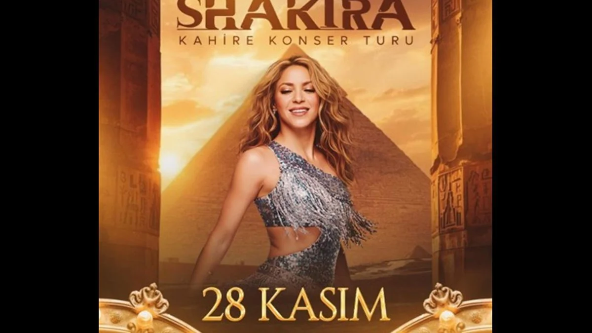 Prestij Kahire- Shakira Konseri Turu  Air Cairo Havayolları ile Charter 27 Kasım Hareket Shakira Golden Circle Konser Bileti, Giza Piramitleri Transferi ve Kahire Şehir Turu Dahil!  3 Gece 4 Gün (494)  